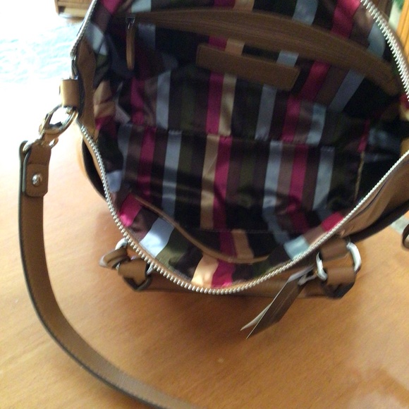 Tignanello convertible satchel in cognac - Picture 3 of 3